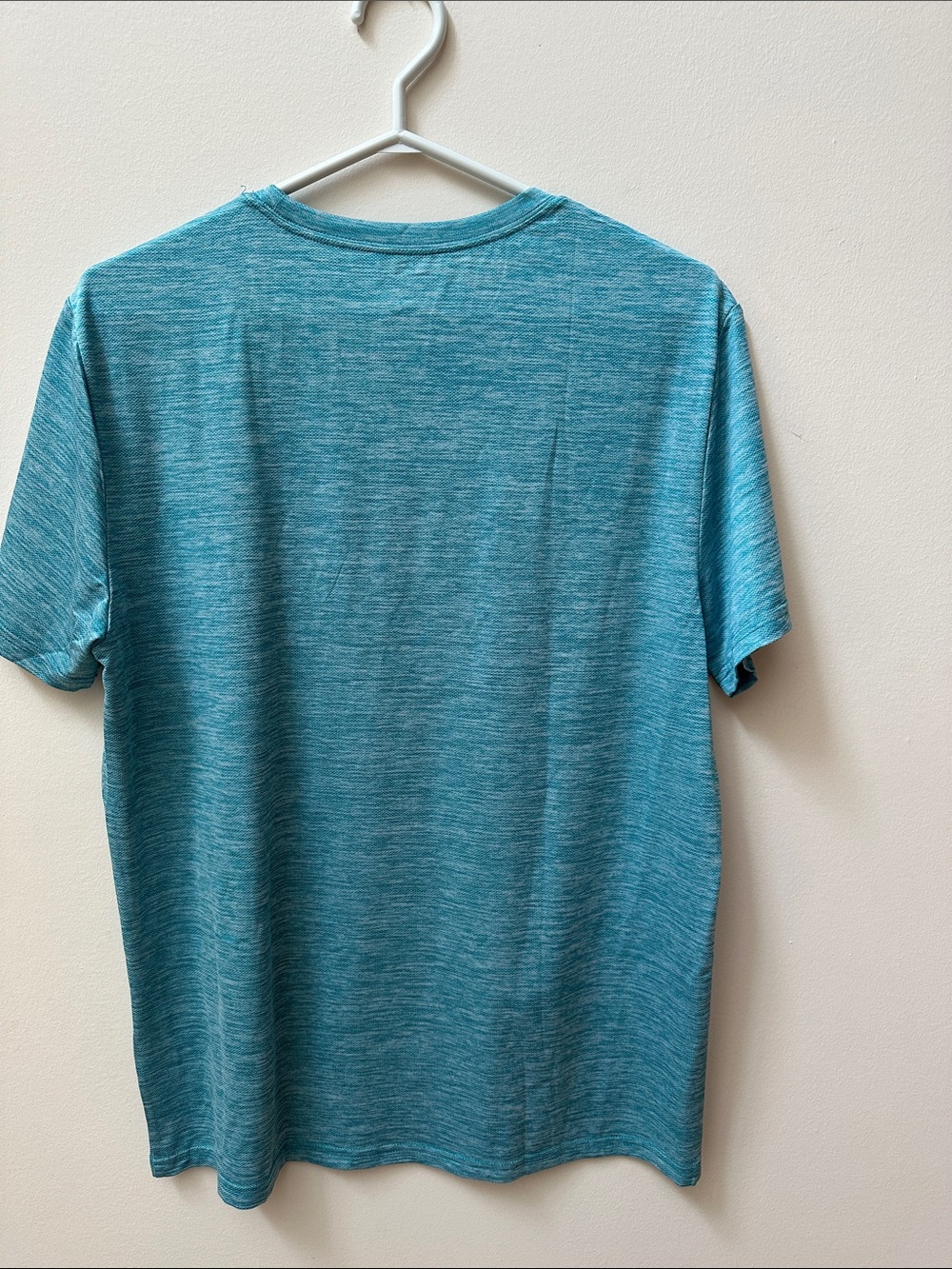 2/$20 32 Degrees Teal Heather Short Sleeve Crew Tee - Picture 3 of 5